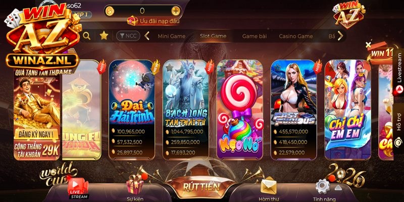 Tải app Winaz cho điện thoại iOS hay Android cực kỳ mượt mà