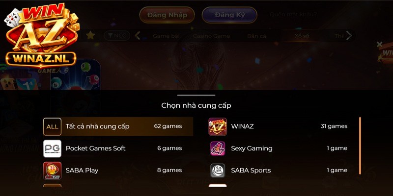 Chuyên mục cập nhật chuẩn xác dữ liệu về sảnh cược trực tuyến